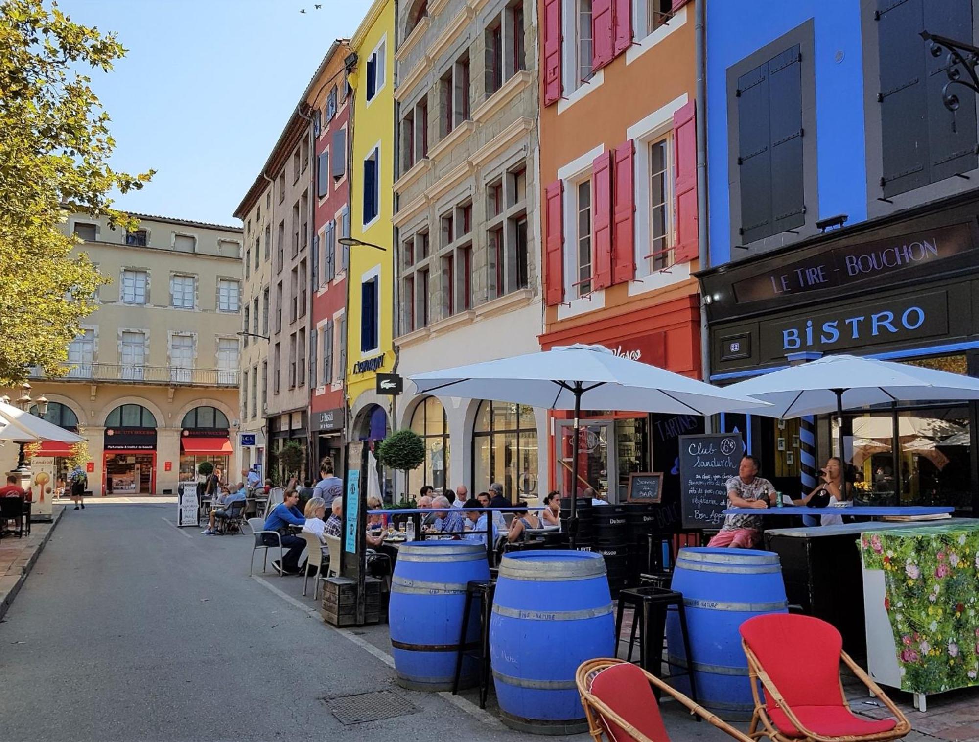 カルカソンヌLes Couleurs Du Monde ! Parking Et Balconアパートメント エクステリア 写真